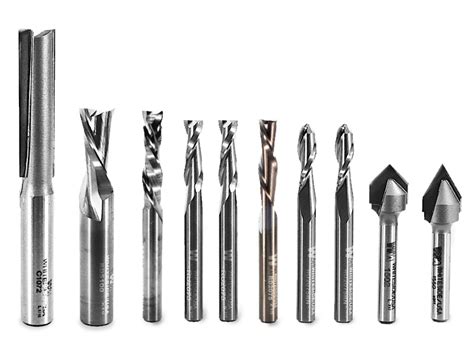 avid cnc router bit set